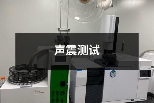聲震測(cè)試