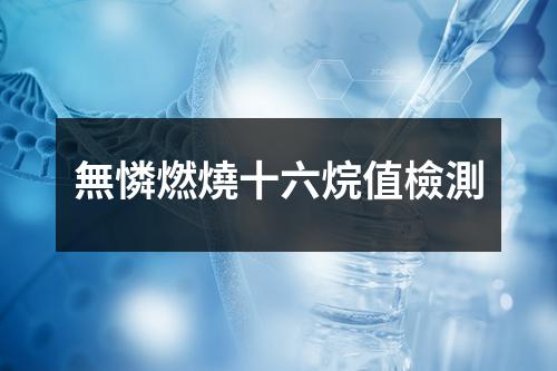 無(wú)憐燃燒十六烷值檢測(cè)