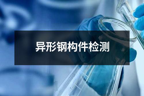 異形鋼構(gòu)件檢測