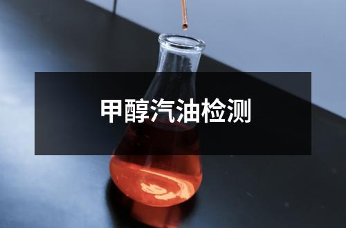 甲醇汽油檢測