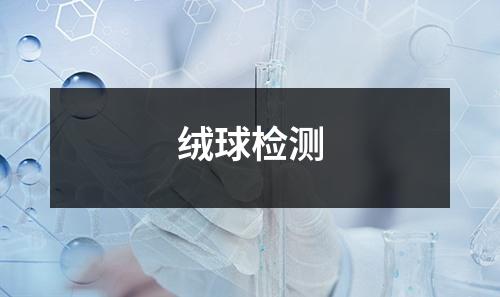 絨球檢測