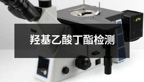 羥基乙酸丁酯檢測(cè)