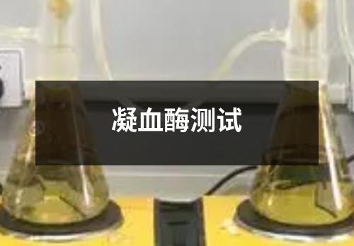 凝血酶測試