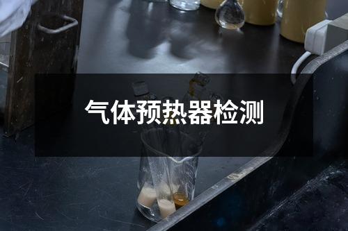 氣體預(yù)熱器檢測(cè)