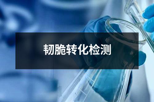 韌脆轉(zhuǎn)化檢測