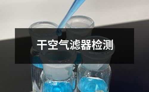干空氣濾器檢測