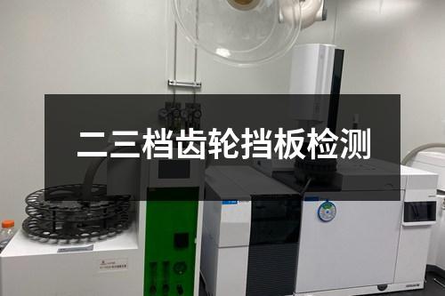 二三檔齒輪擋板檢測(cè)