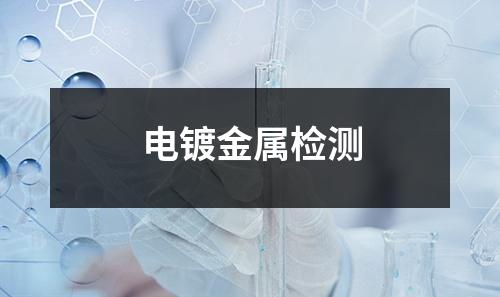 電鍍金屬檢測(cè)