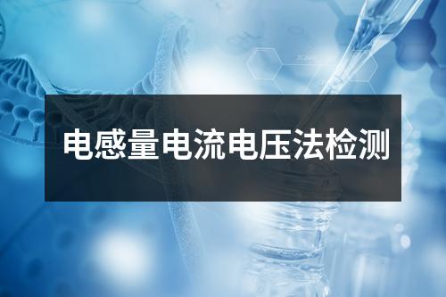 電感量電流電壓法檢測