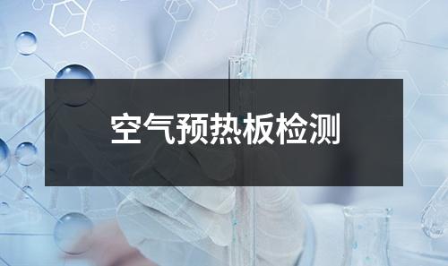 空氣預(yù)熱板檢測
