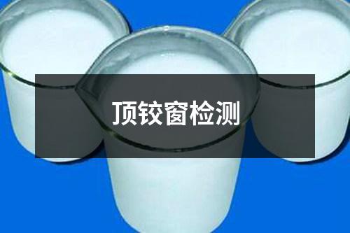 頂鉸窗檢測