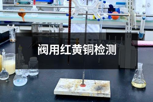 閥用紅黃銅檢測(cè)