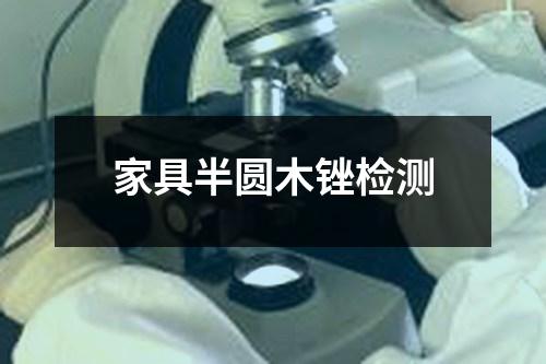 家具半圓木銼檢測(cè)