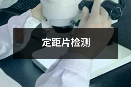 定距片檢測