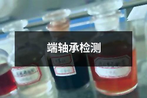 端軸承檢測(cè)