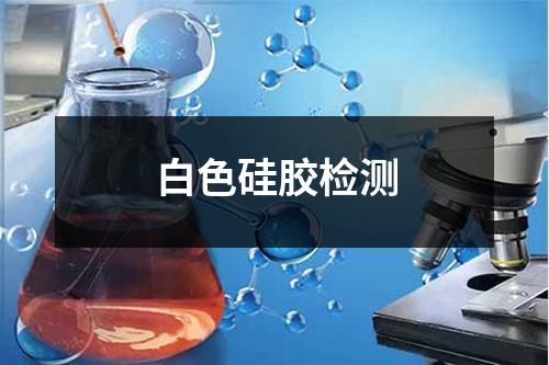 白色硅膠檢測(cè)