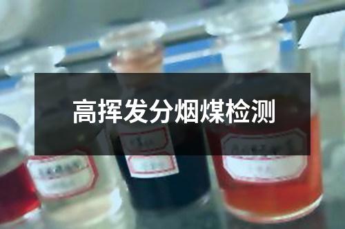 高揮發(fā)分煙煤檢測