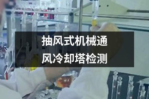 抽風(fēng)式機(jī)械通風(fēng)冷卻塔檢測(cè)