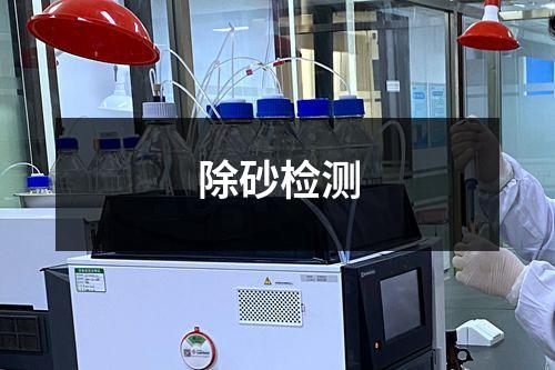 除砂檢測
