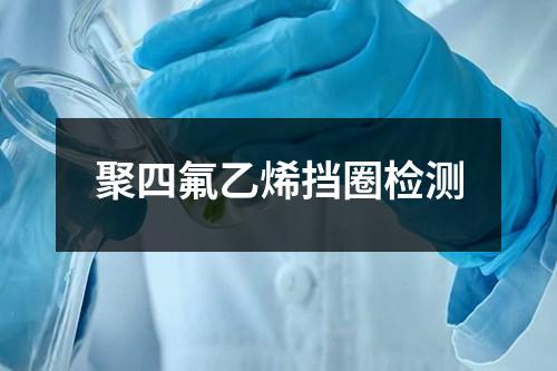 聚四氟乙烯擋圈檢測(cè)