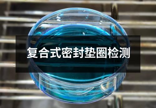 復合式密封墊圈檢測