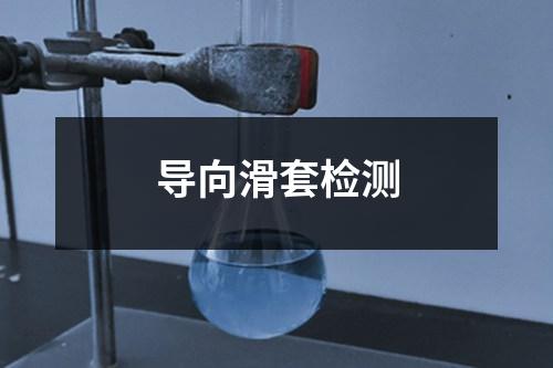 導向滑套檢測