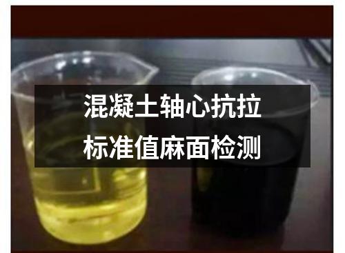 混凝土軸心抗拉標(biāo)準(zhǔn)值麻面檢測