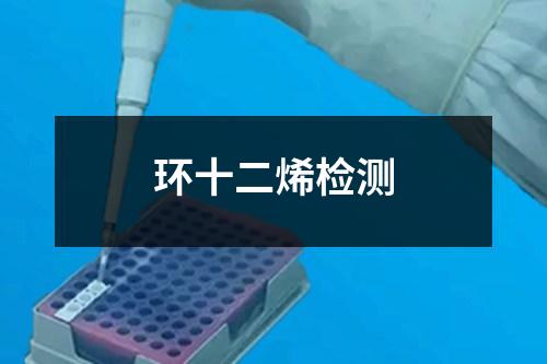 環(huán)十二烯檢測(cè)