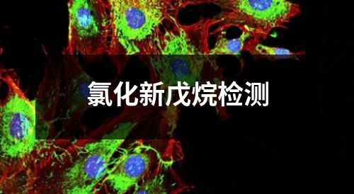 氯化新戊烷檢測