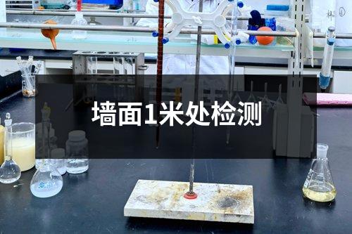 墻面1米處檢測(cè)