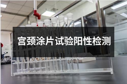 宮頸涂片試驗陽性檢測