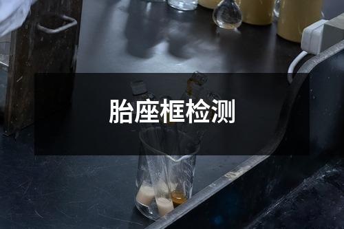 胎座框檢測