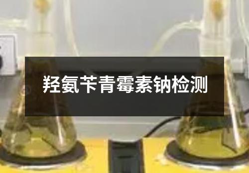 羥氨芐青霉素鈉檢測