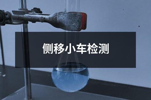 側(cè)移小車檢測