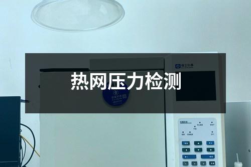 熱網(wǎng)壓力檢測(cè)