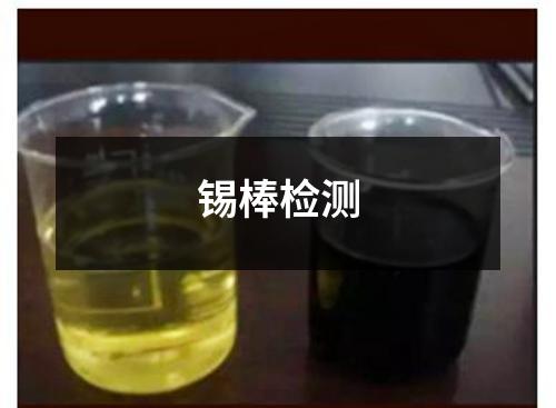 錫棒檢測(cè)