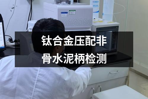 鈦合金壓配非骨水泥柄檢測
