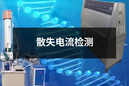 散失電流檢測