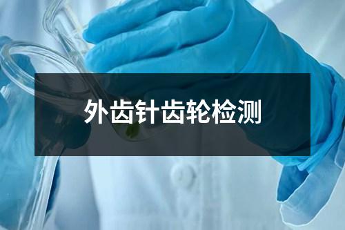 外齒針齒輪檢測