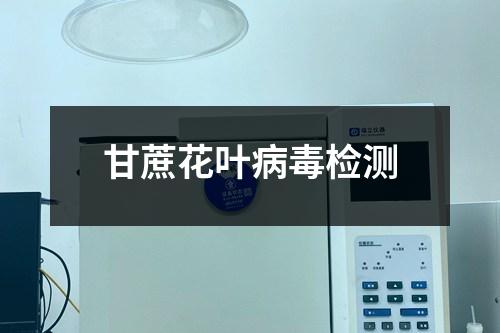 甘蔗花葉病毒檢測