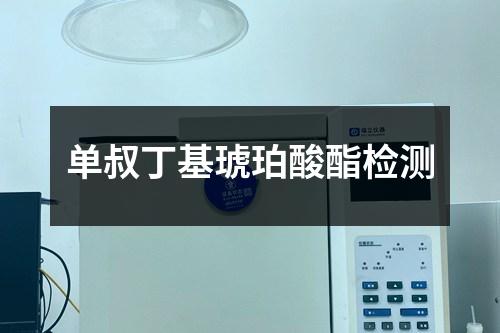 單叔丁基琥珀酸酯檢測(cè)