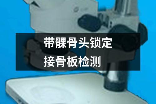 帶髁骨頭鎖定接骨板檢測(cè)