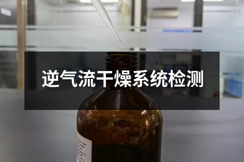 逆氣流干燥系統(tǒng)檢測(cè)