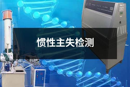 慣性主失檢測