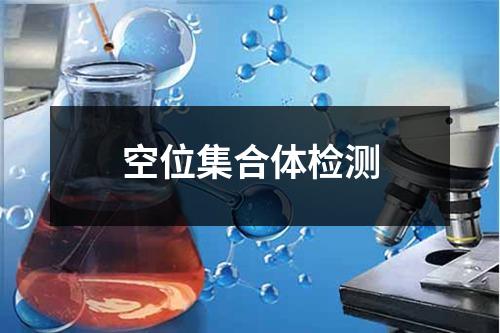 空位集合體檢測(cè)