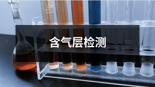 含氣層檢測