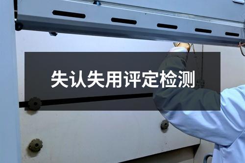 失認(rèn)失用評(píng)定檢測(cè)