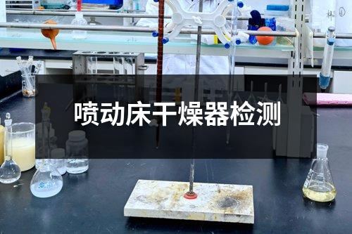 噴動床干燥器檢測