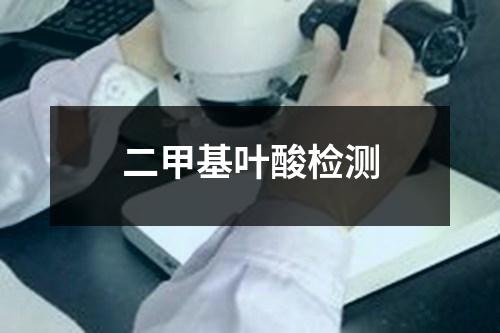 二甲基葉酸檢測