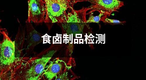 食鹵制品檢測